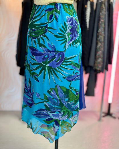 Jupe asymétrique à motifs | T. XL