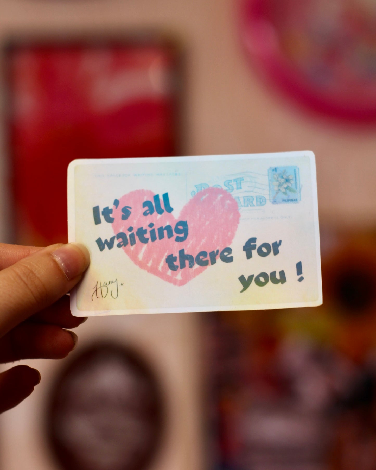 Sticker It's all waiting there for you