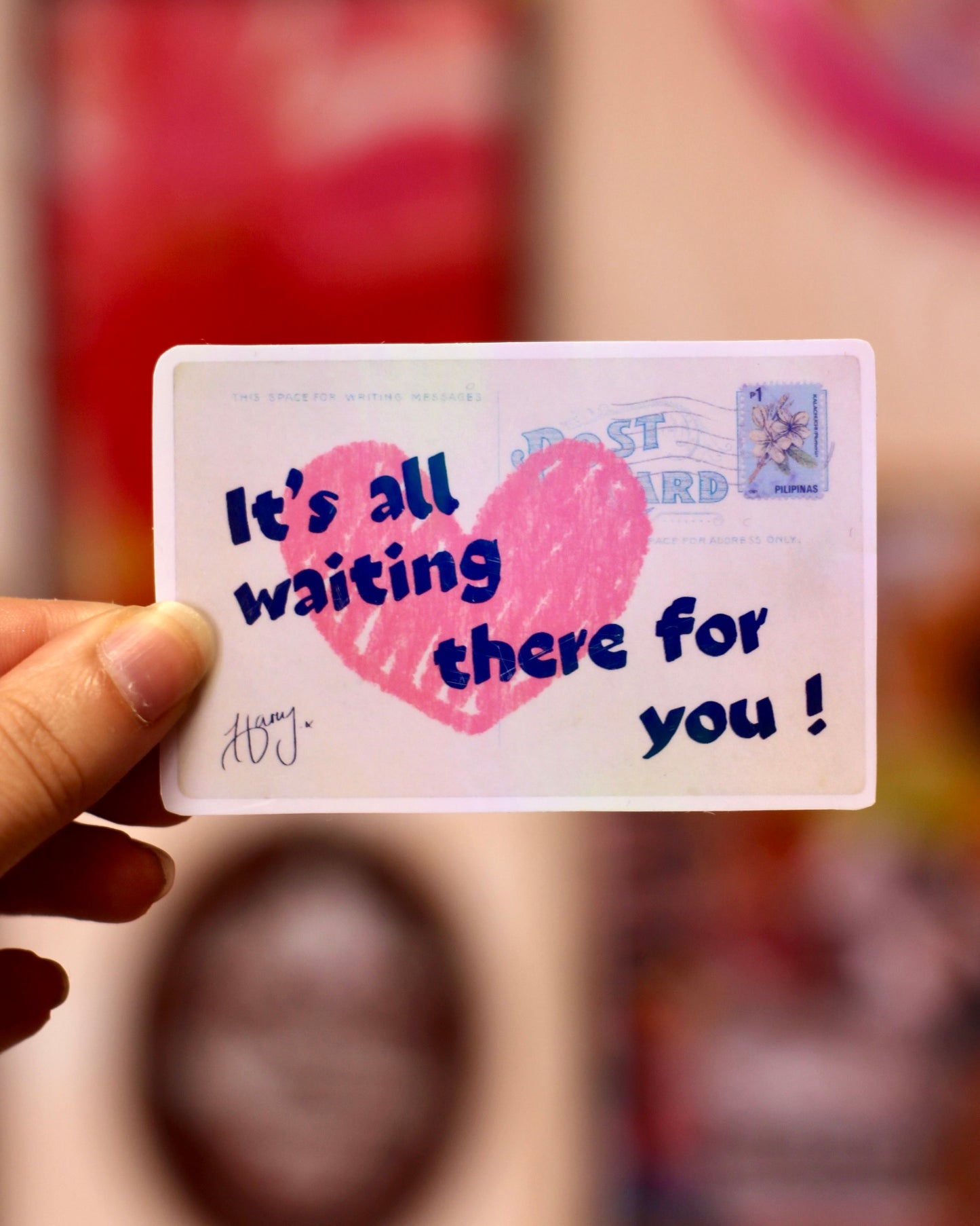 Sticker It's all waiting there for you