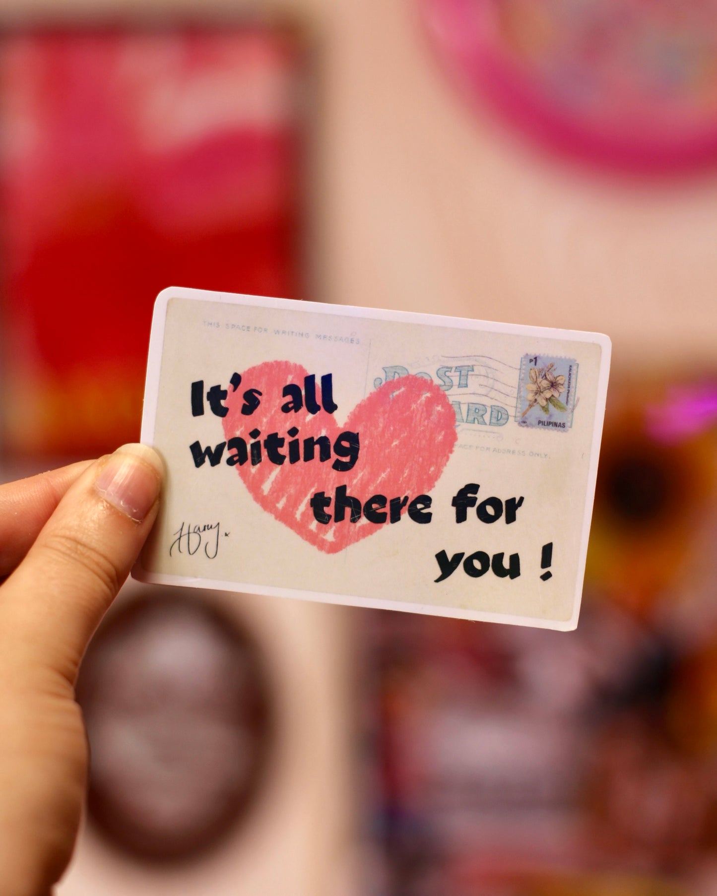 Sticker It's all waiting there for you