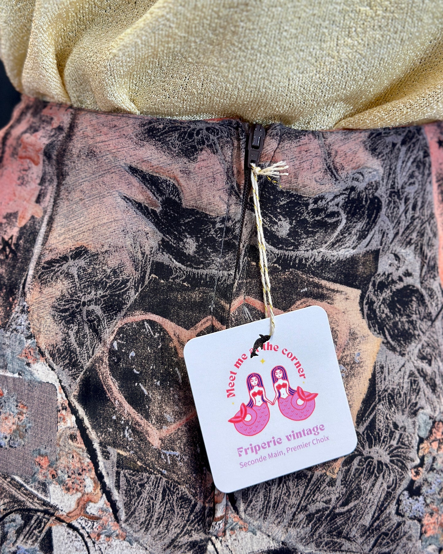 Jupe longue à motifs | T. 38/40