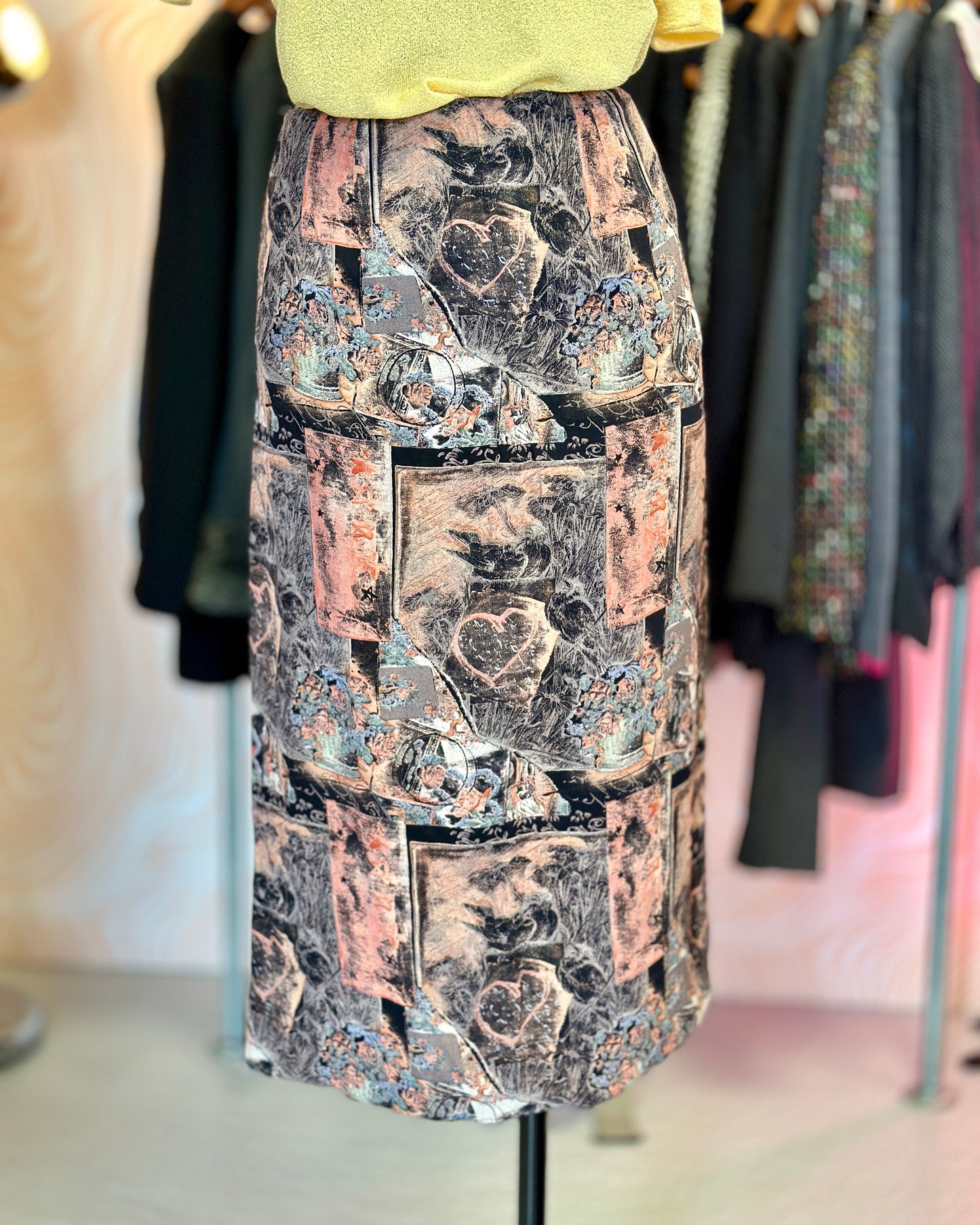 Jupe longue à motifs | T. 38/40