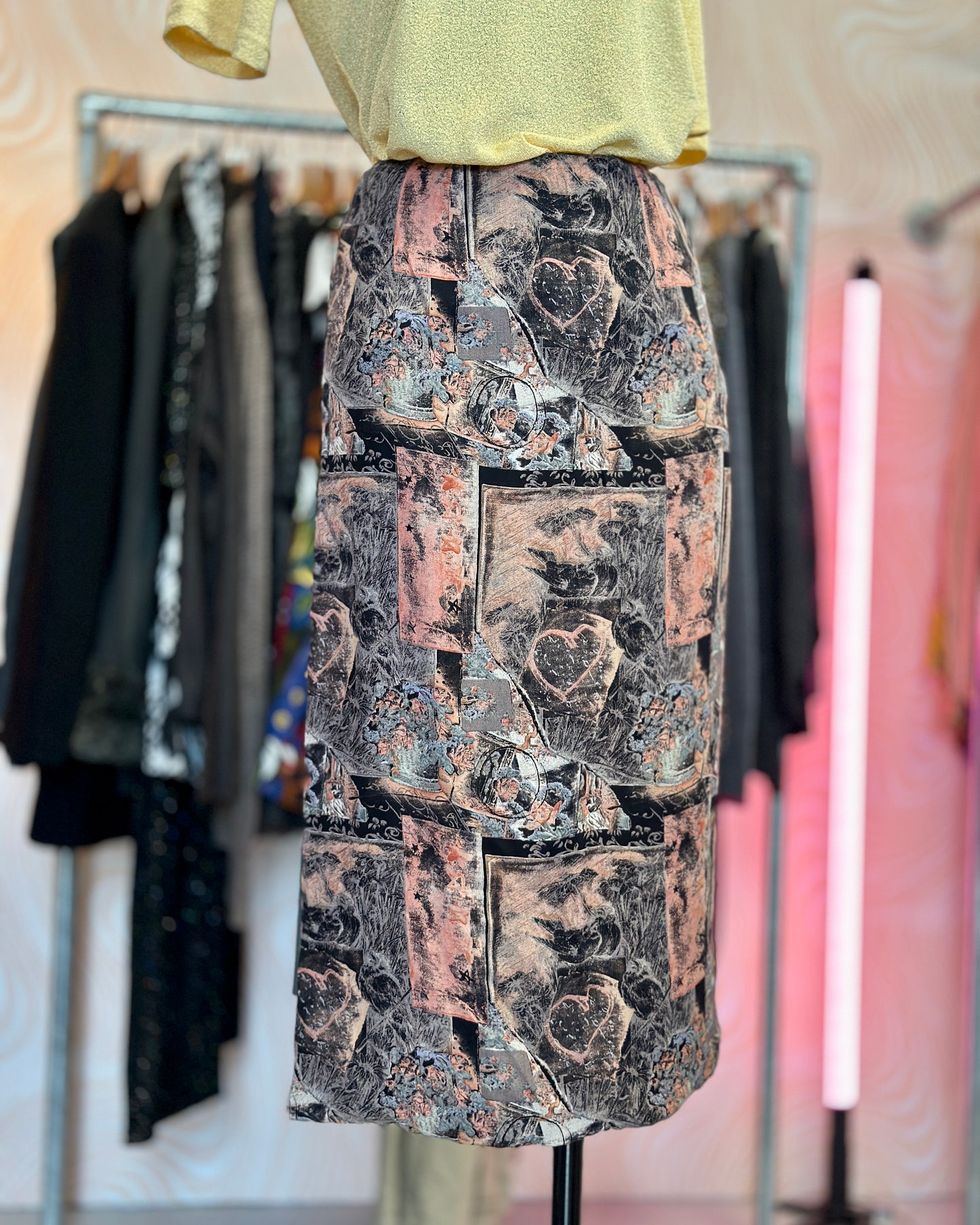 Jupe longue à motifs | T. 38/40