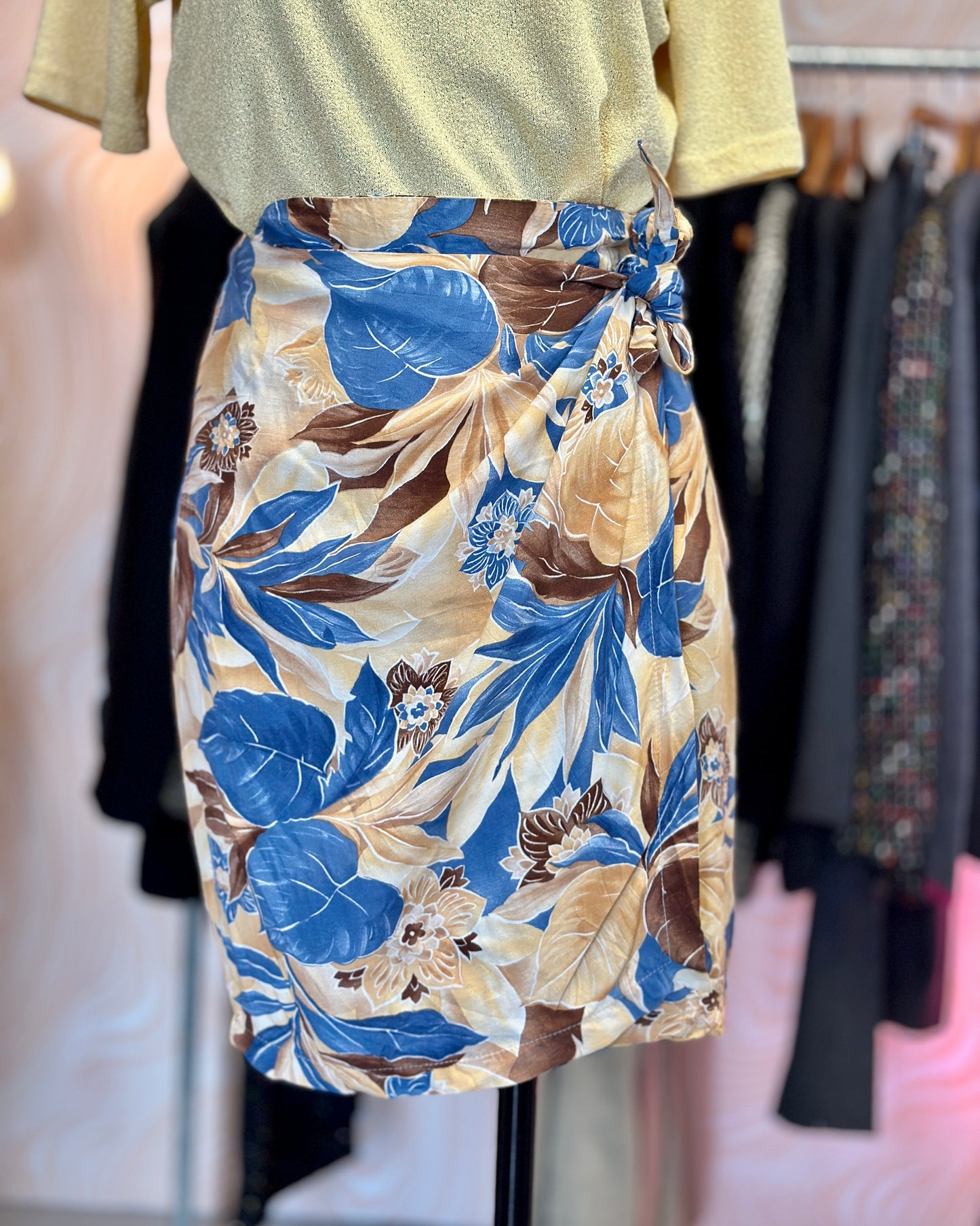 Jupe portefeuille de plage | T. 34