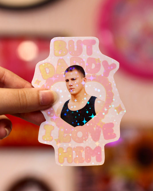 Sticker Channing Tatum - Daddy I love him