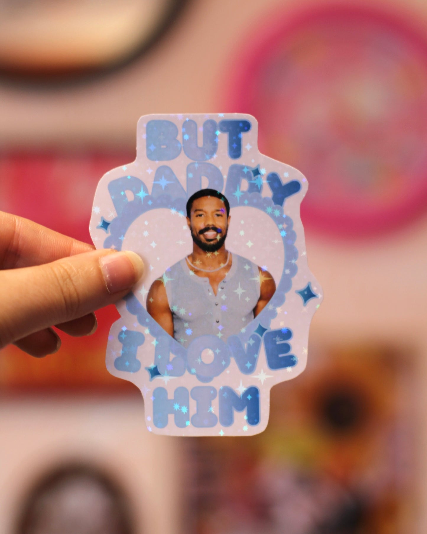 Sticker Michael B. Jordan - Daddy I love him