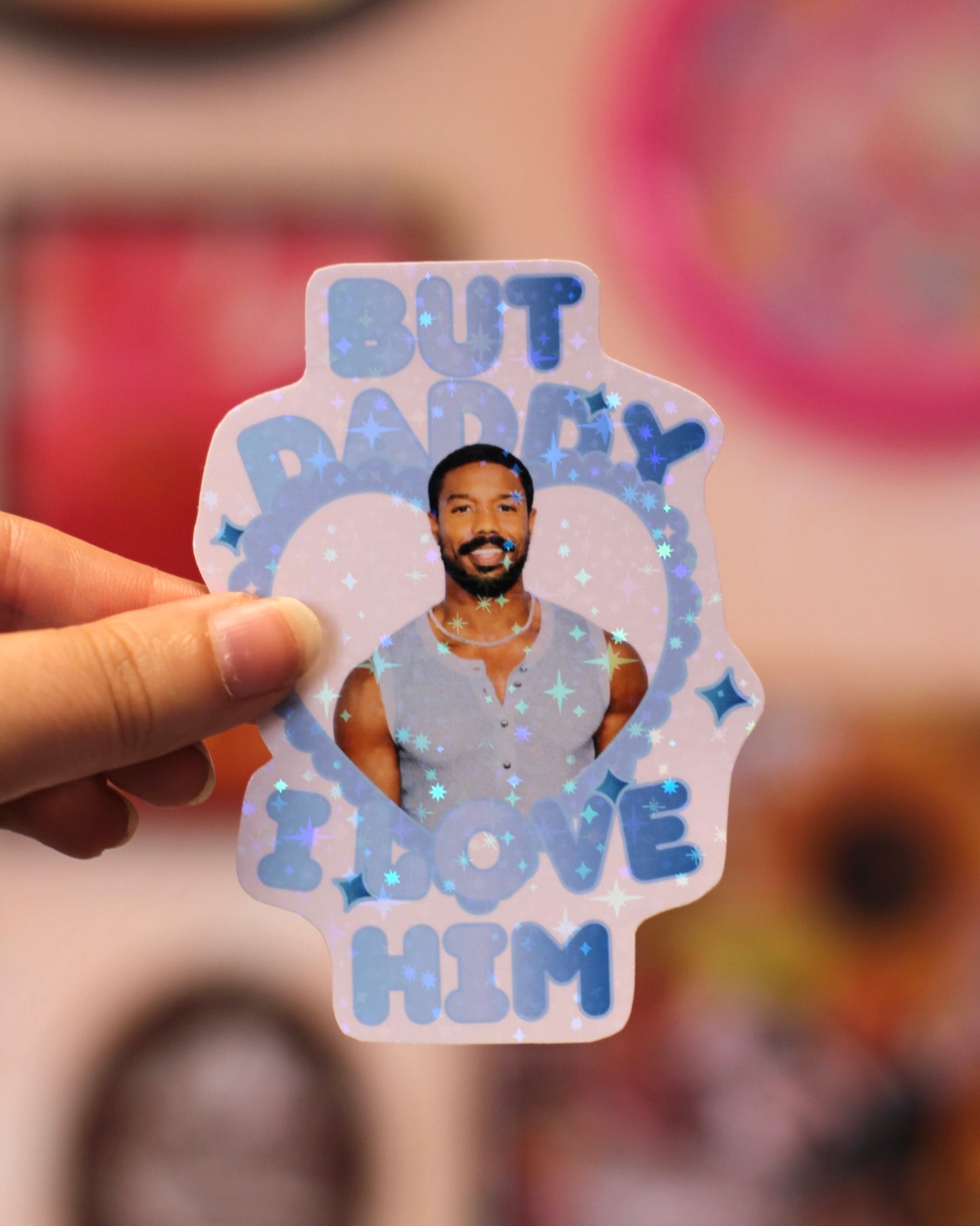 Sticker Michael B. Jordan - Daddy I love him