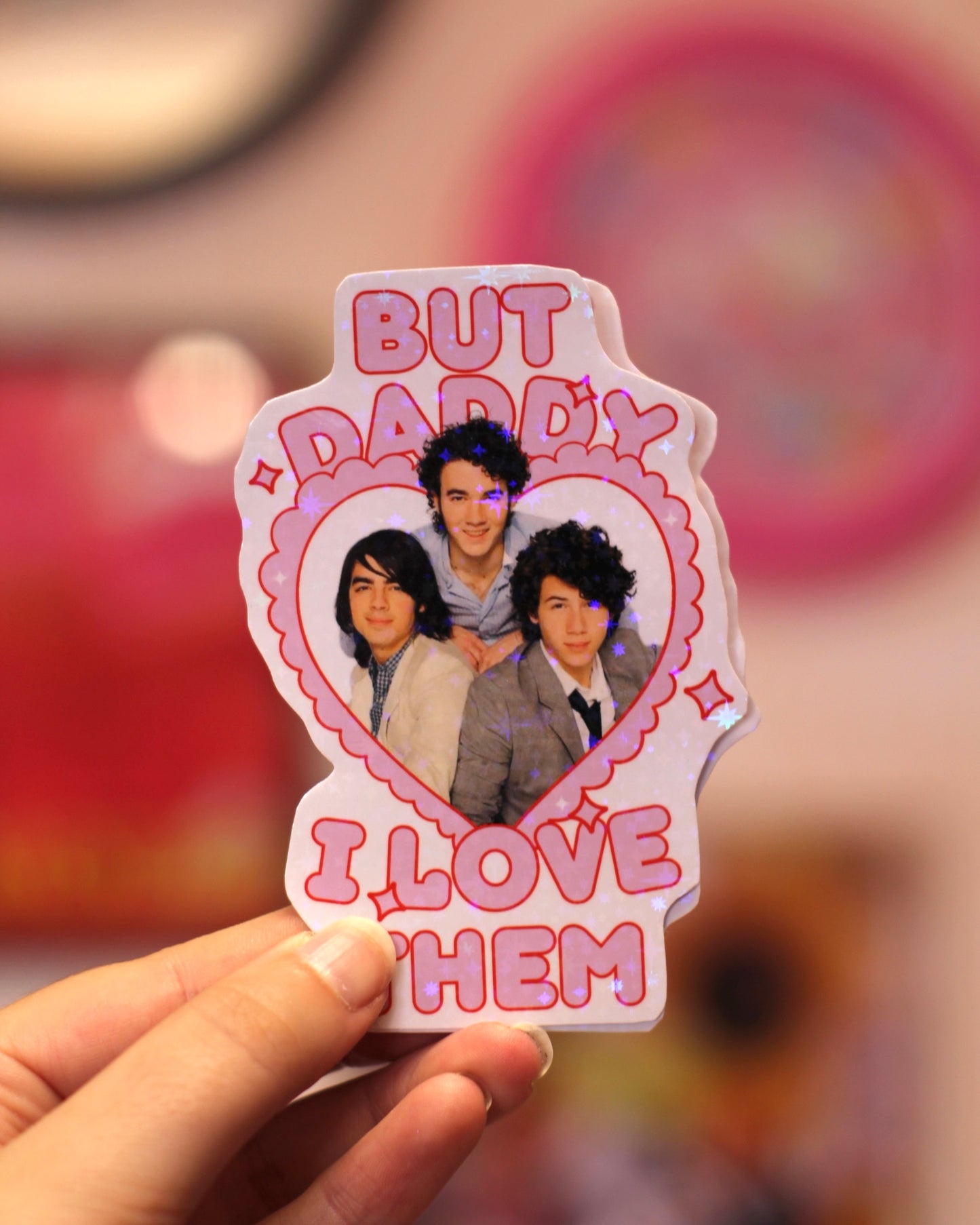 Sticker Jonas Brothers - Daddy I love him