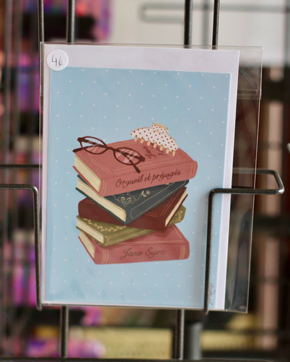 Carte Pile de livres