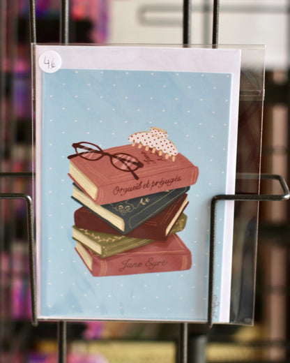 Carte Pile de livres