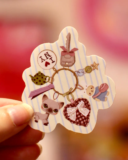 Sticker Porte-clé