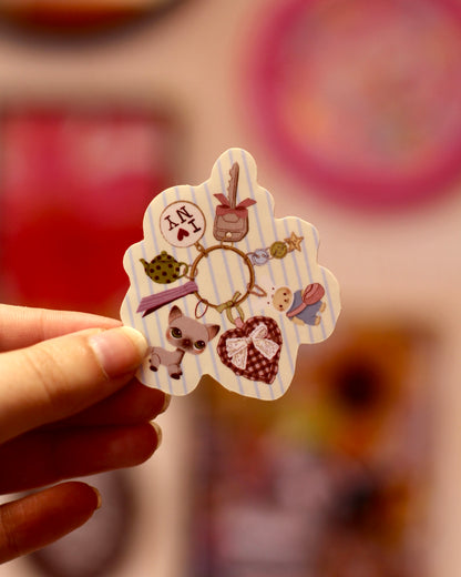 Sticker Porte-clé