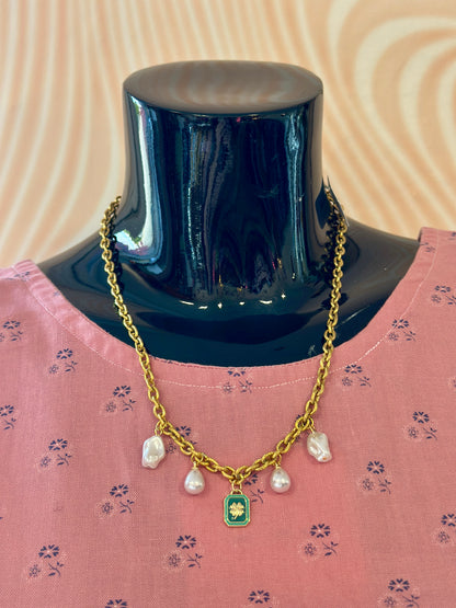 Collier à charms Chance