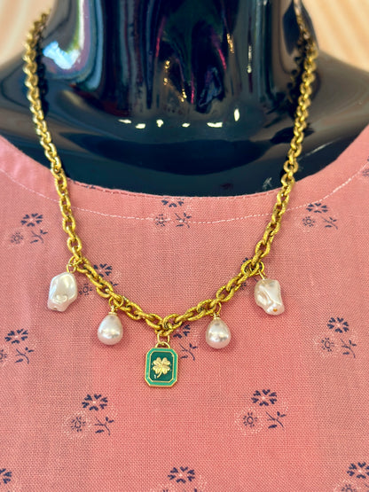 Collier à charms Chance