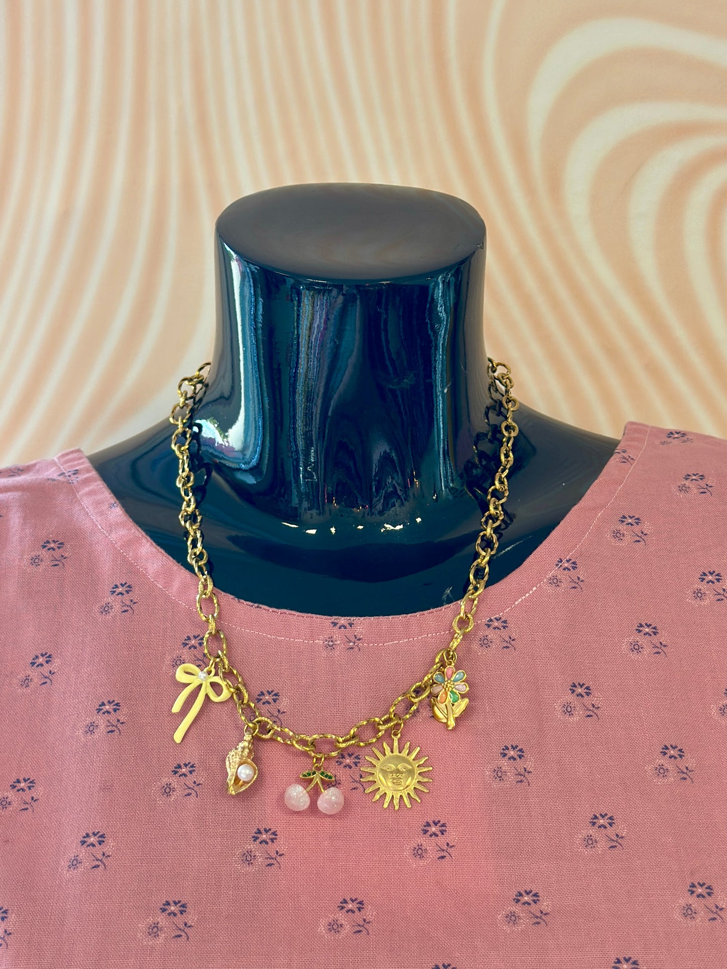 Collier à charms Coquette