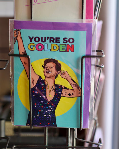 Carte Postale You're So Golden