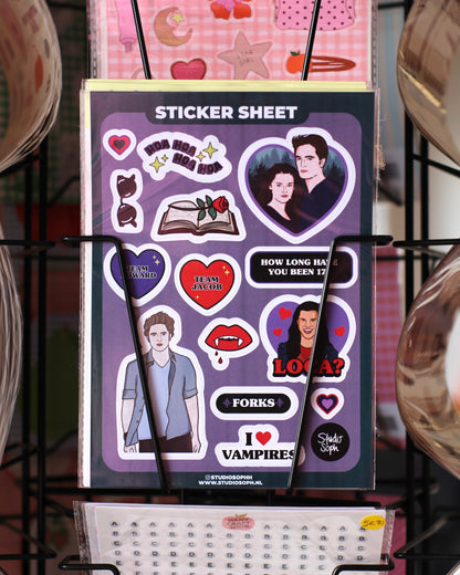 Planche de stickers A5 - Twilight
