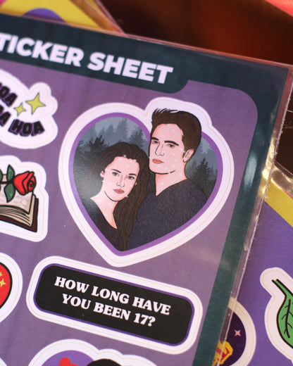 Planche de stickers A5 - Twilight