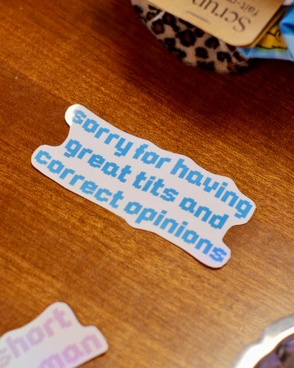 Sticker à message Holographique