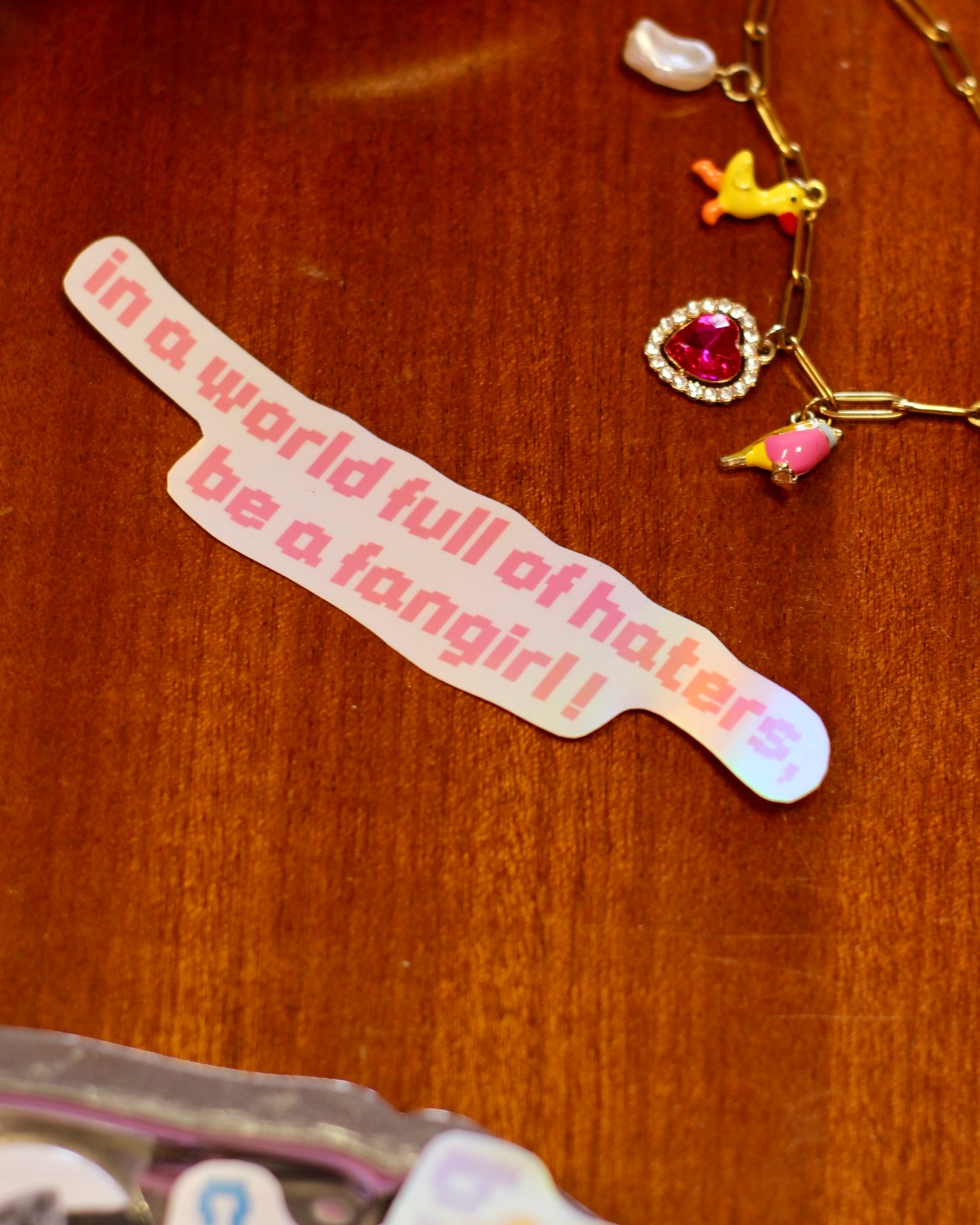 Sticker à message Holographique