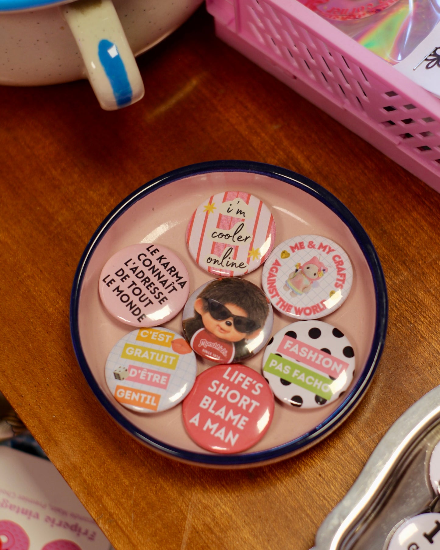 Badge Crafty Girly