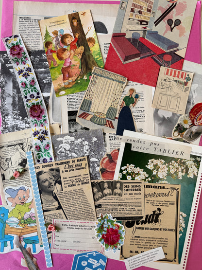 Pochette Scrapbooking | Votre tablier
