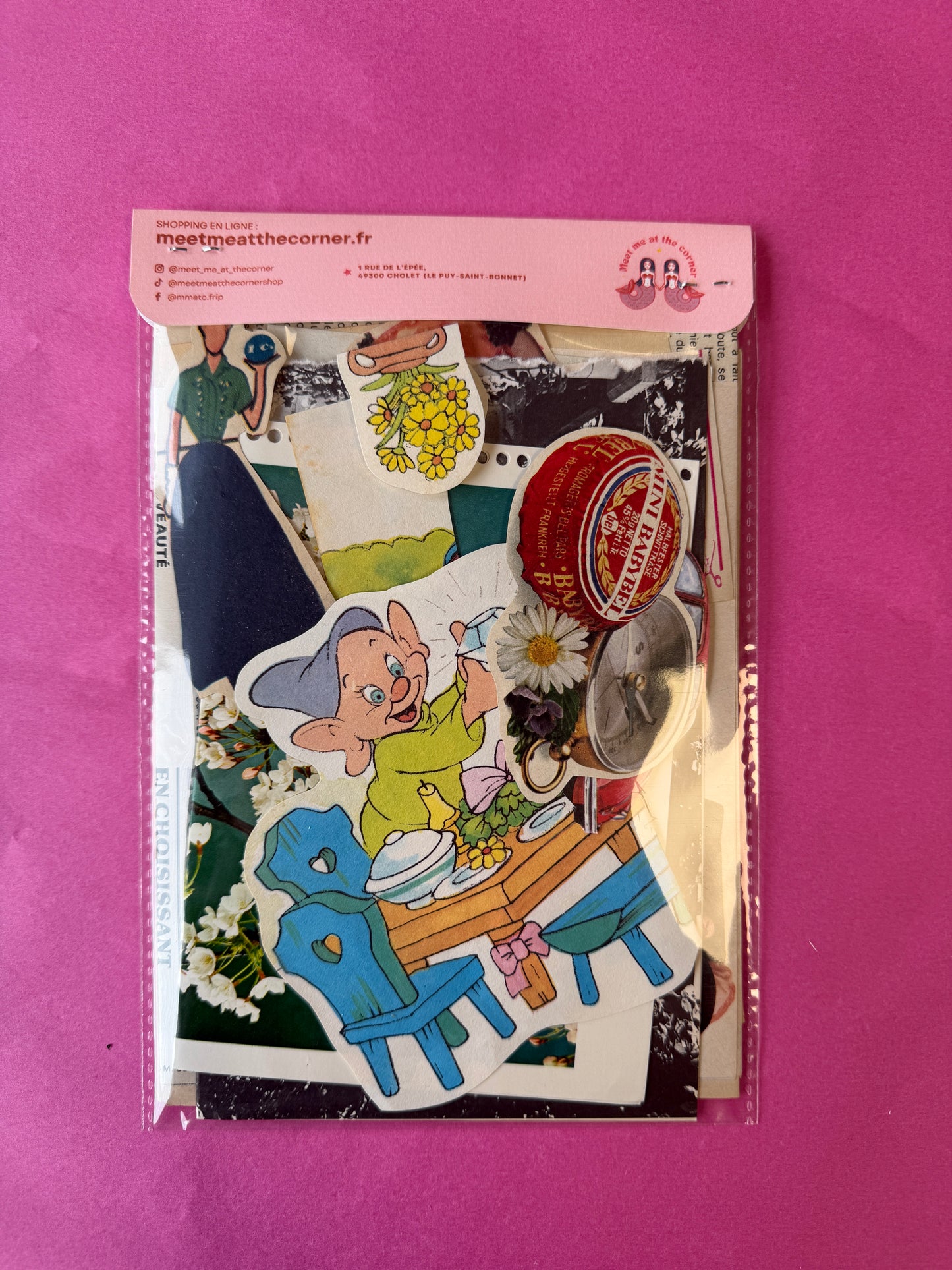 Pochette Scrapbooking | Votre tablier