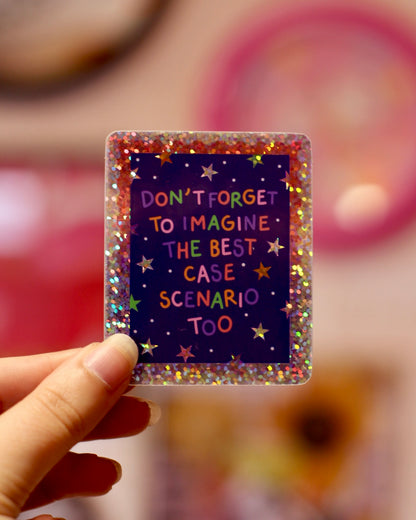 Sticker Best case scenario