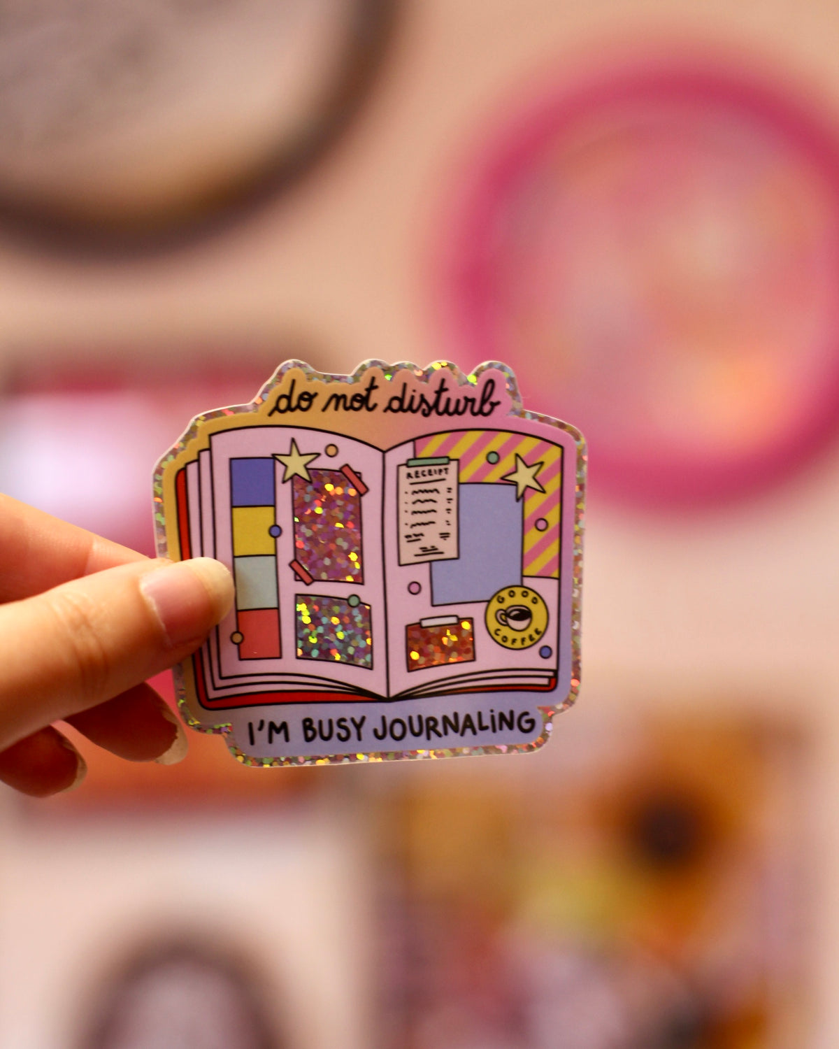 Sticker Busy journaling