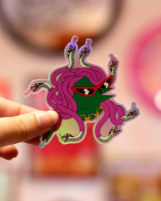 Sticker Médusa