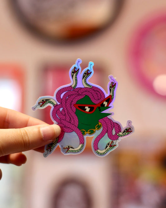Sticker Médusa