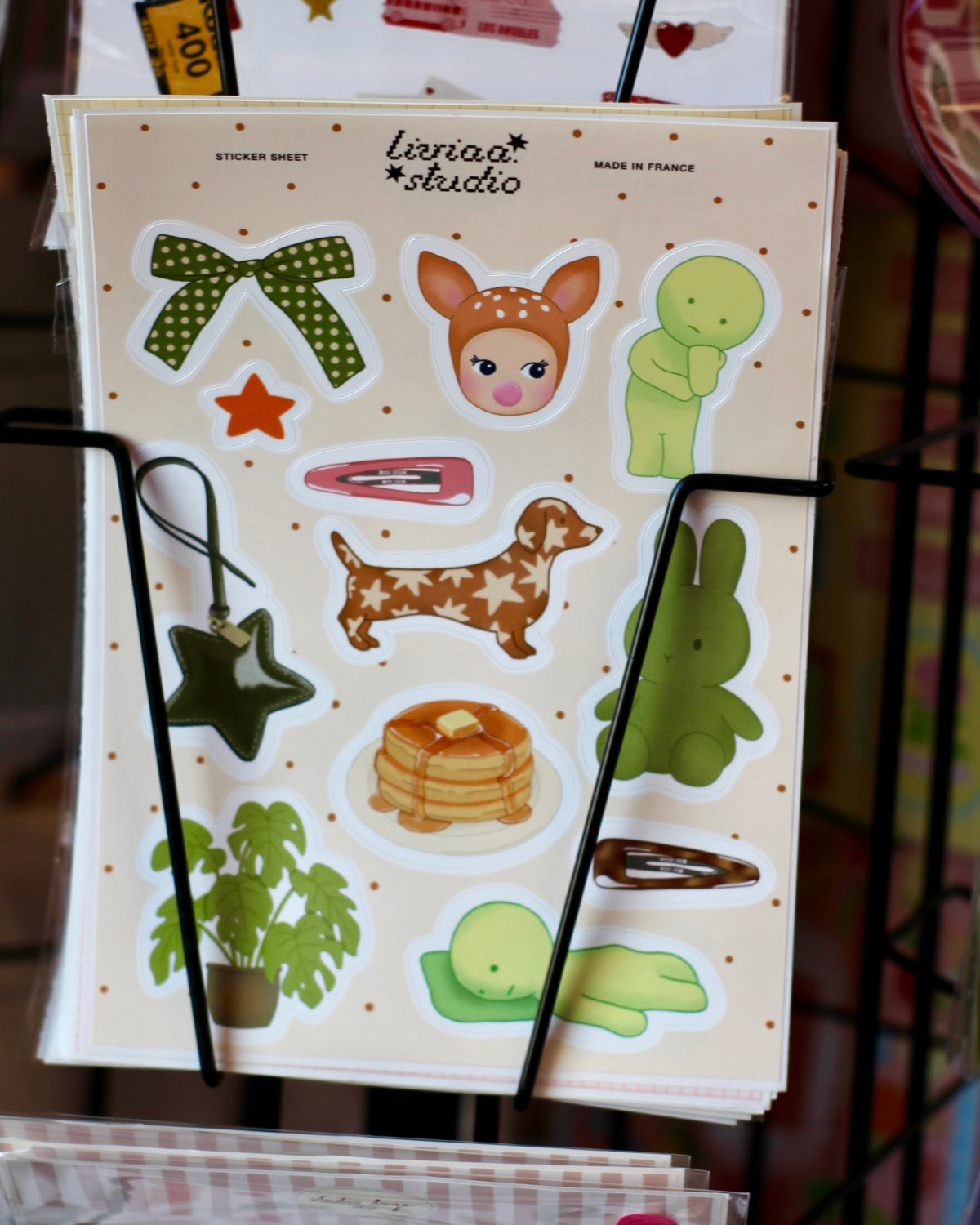 Planche de stickers A5 - COZY HOME