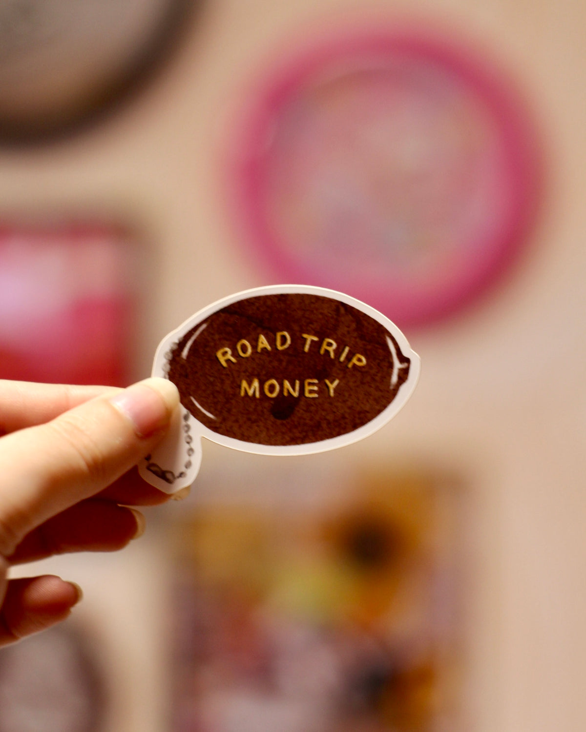 Sticker - Road Trip Money