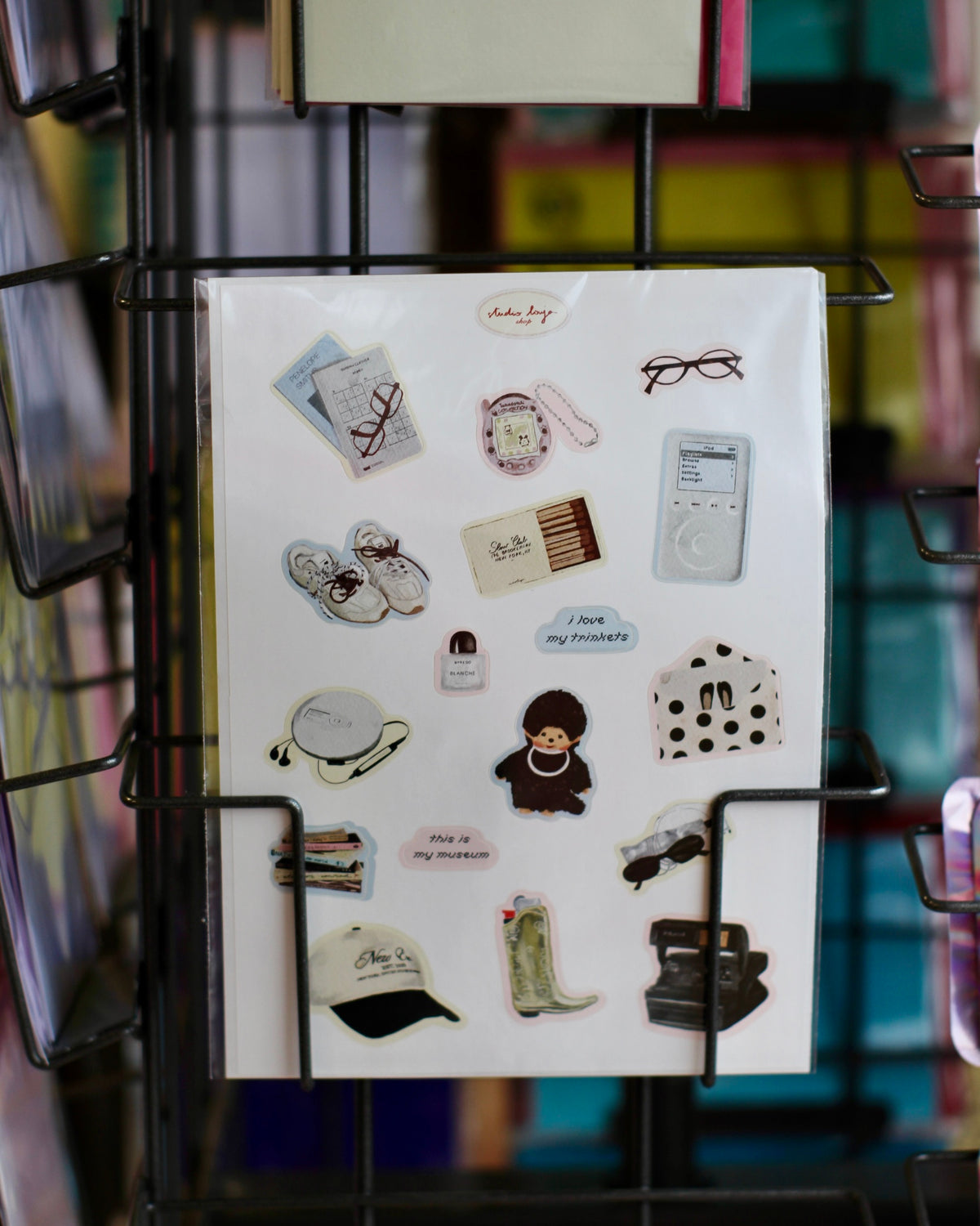 Planche de Stickers A5 - My trinkets