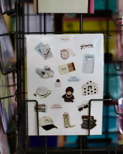 Planche de Stickers A5 - My trinkets