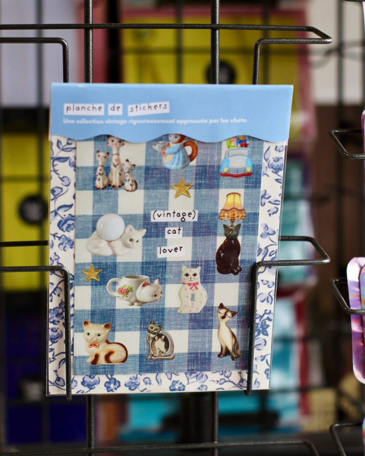 Planche de stickers A6 - Cat Lover
