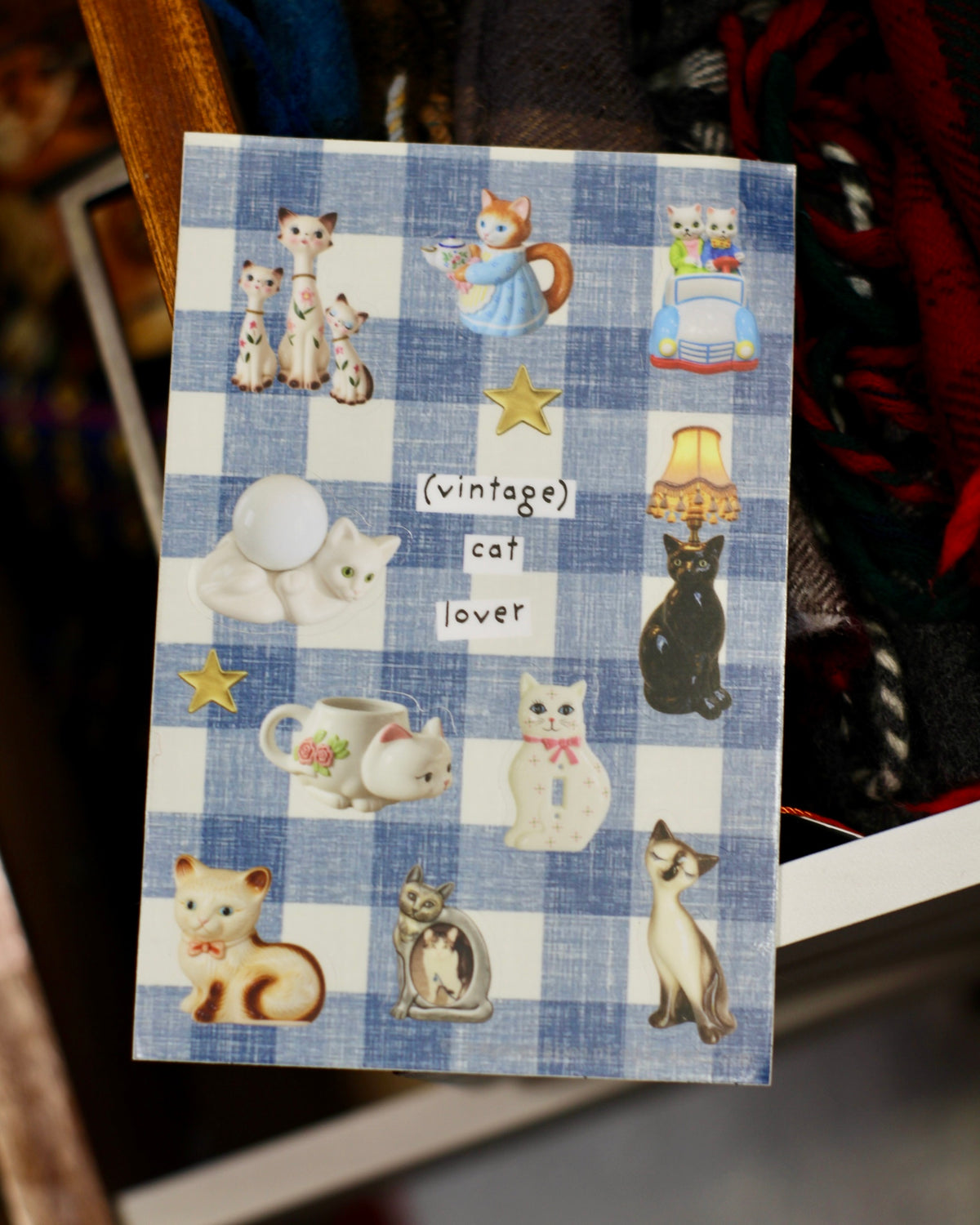 Planche de stickers A6 - Cat Lover