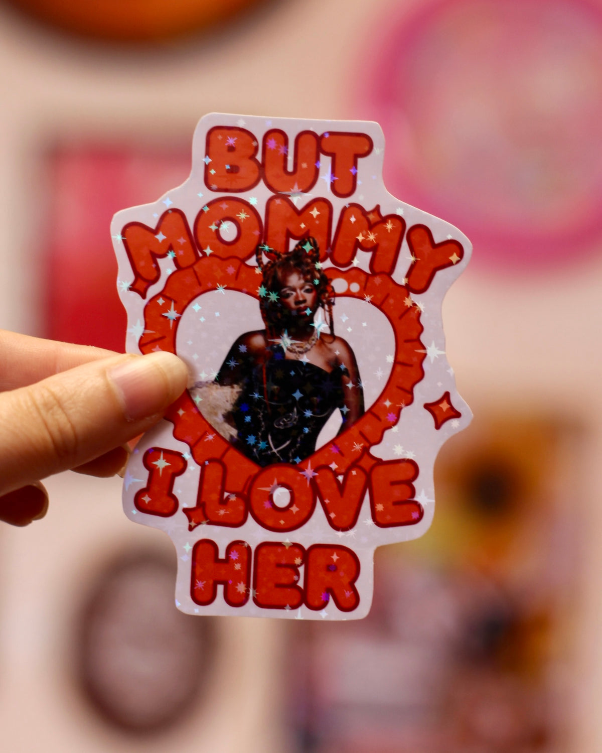Sticker Theodora - Mommy I love her