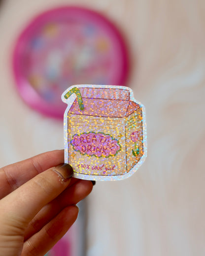 Sticker Creative Drink