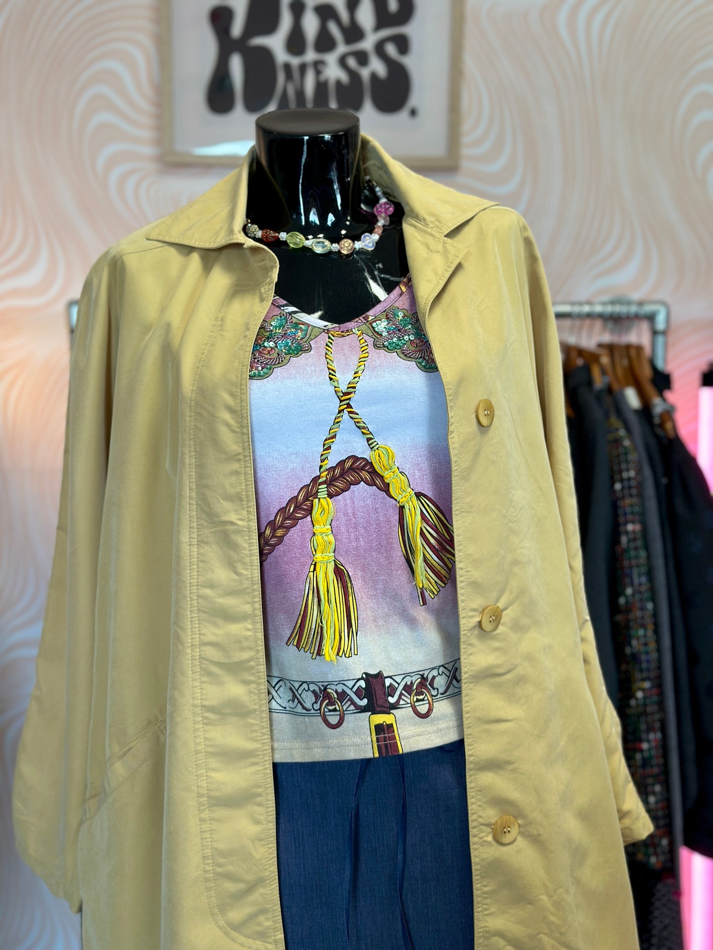 Trench jaune pastel | T. M