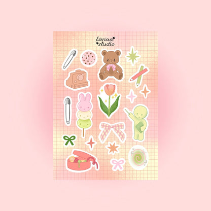 Planche de stickers A5 - TRINKETS
