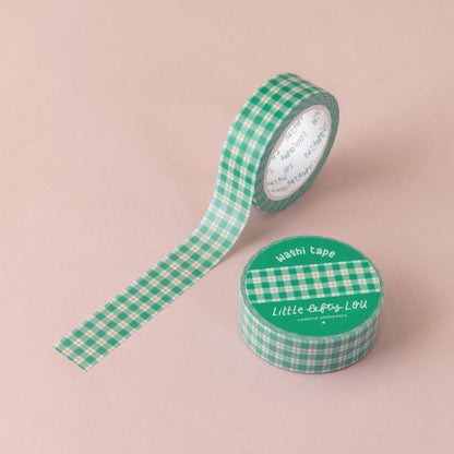 Washi Tape - Vichy Vert