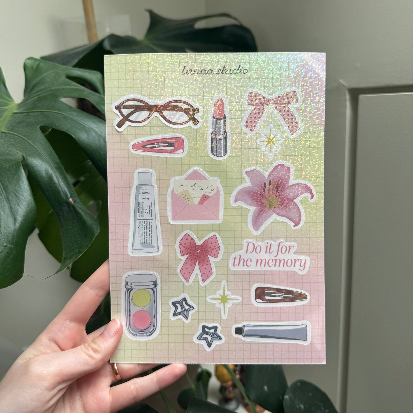 Planche de Stickers Souvenirs de Printemps A5