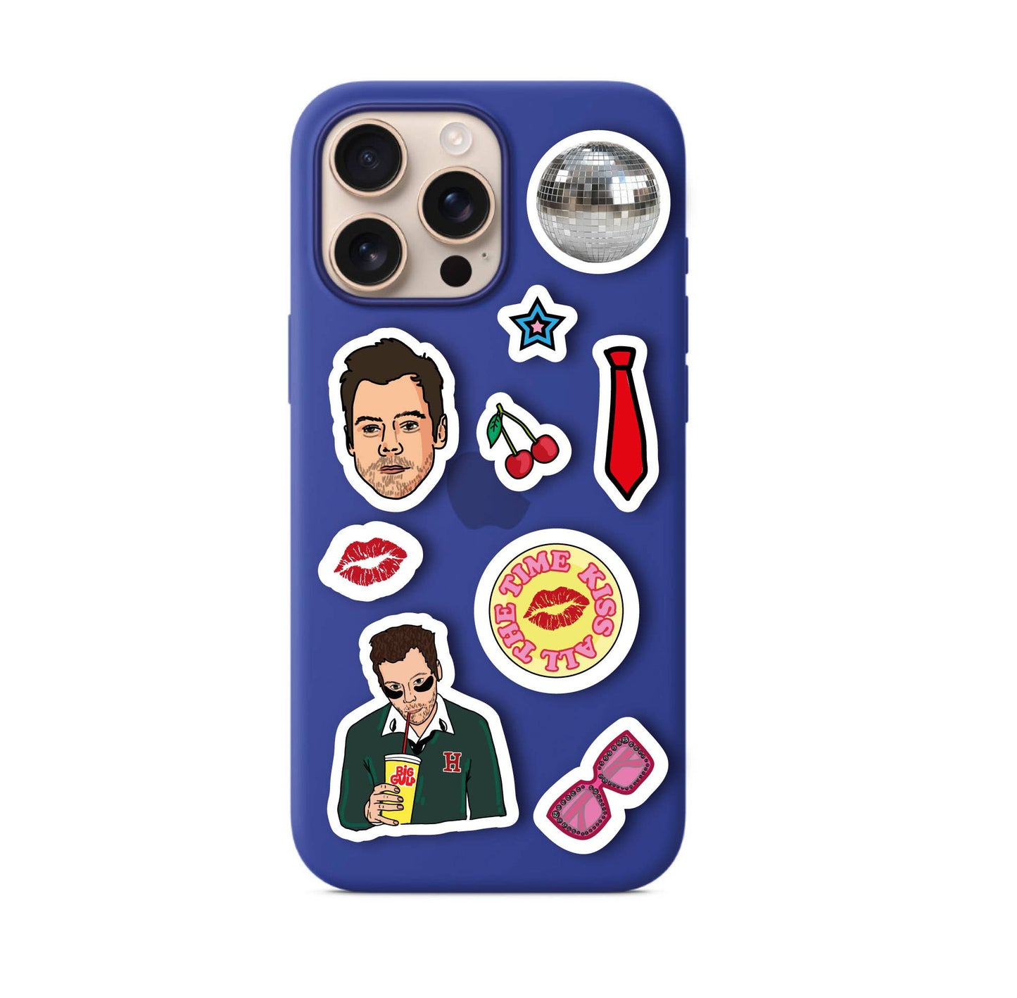 Planche de stickers - Kiss et Disco Harry Styles
