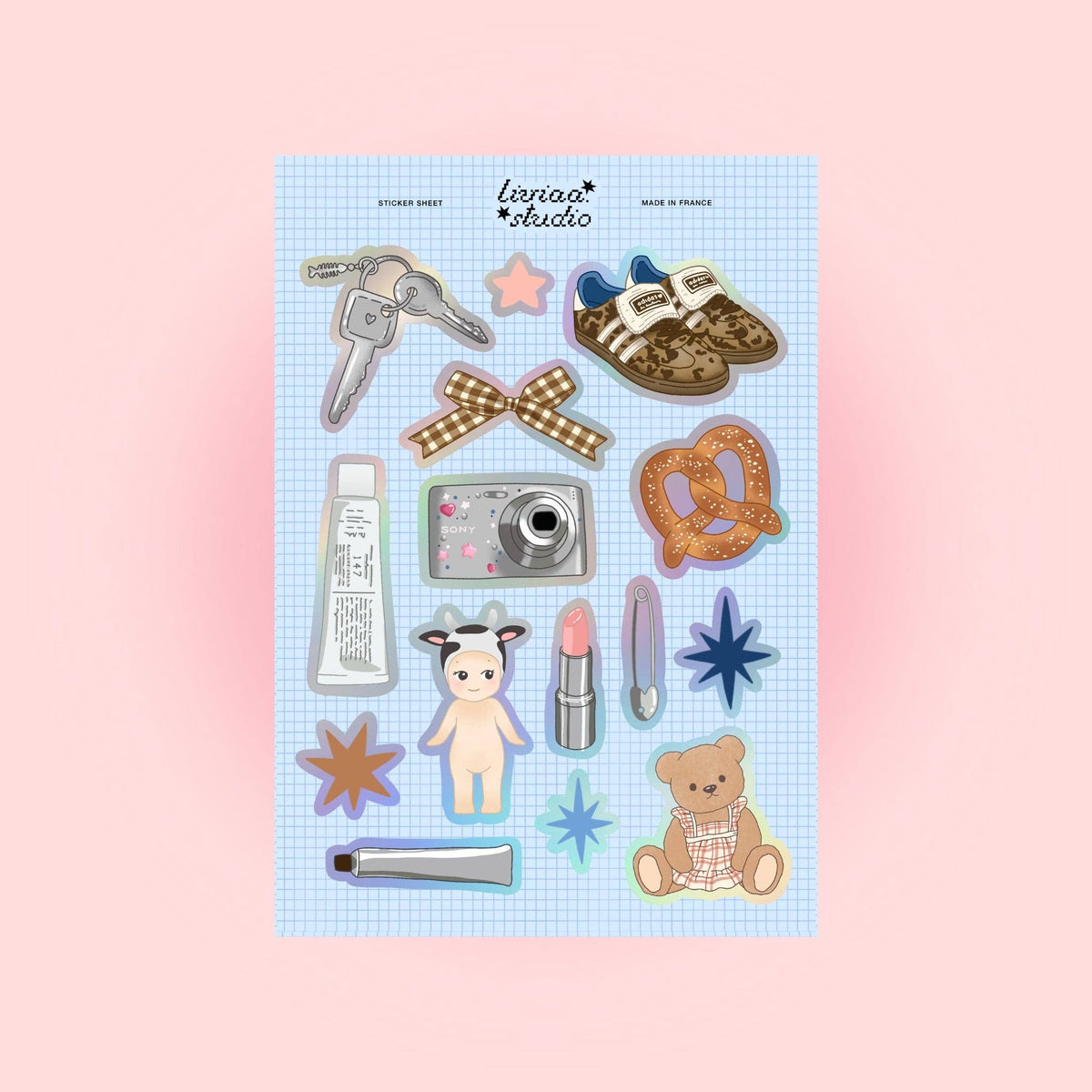 Planche de stickers A5 - THIS GIRL