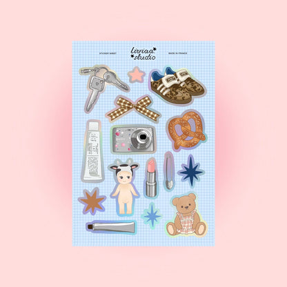 Planche de stickers A5 - THIS GIRL