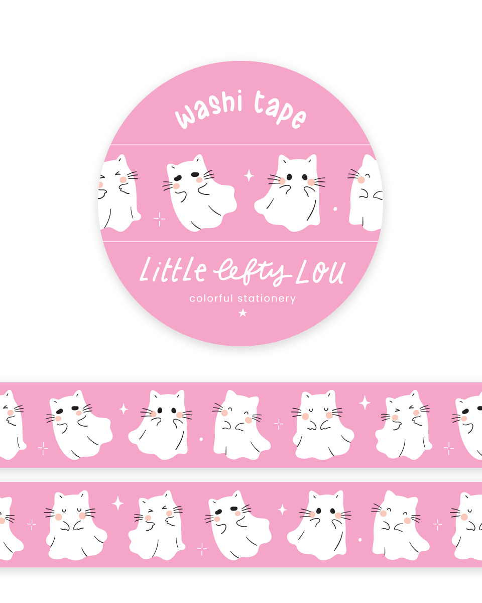 Washi Tape - Ghost Cats