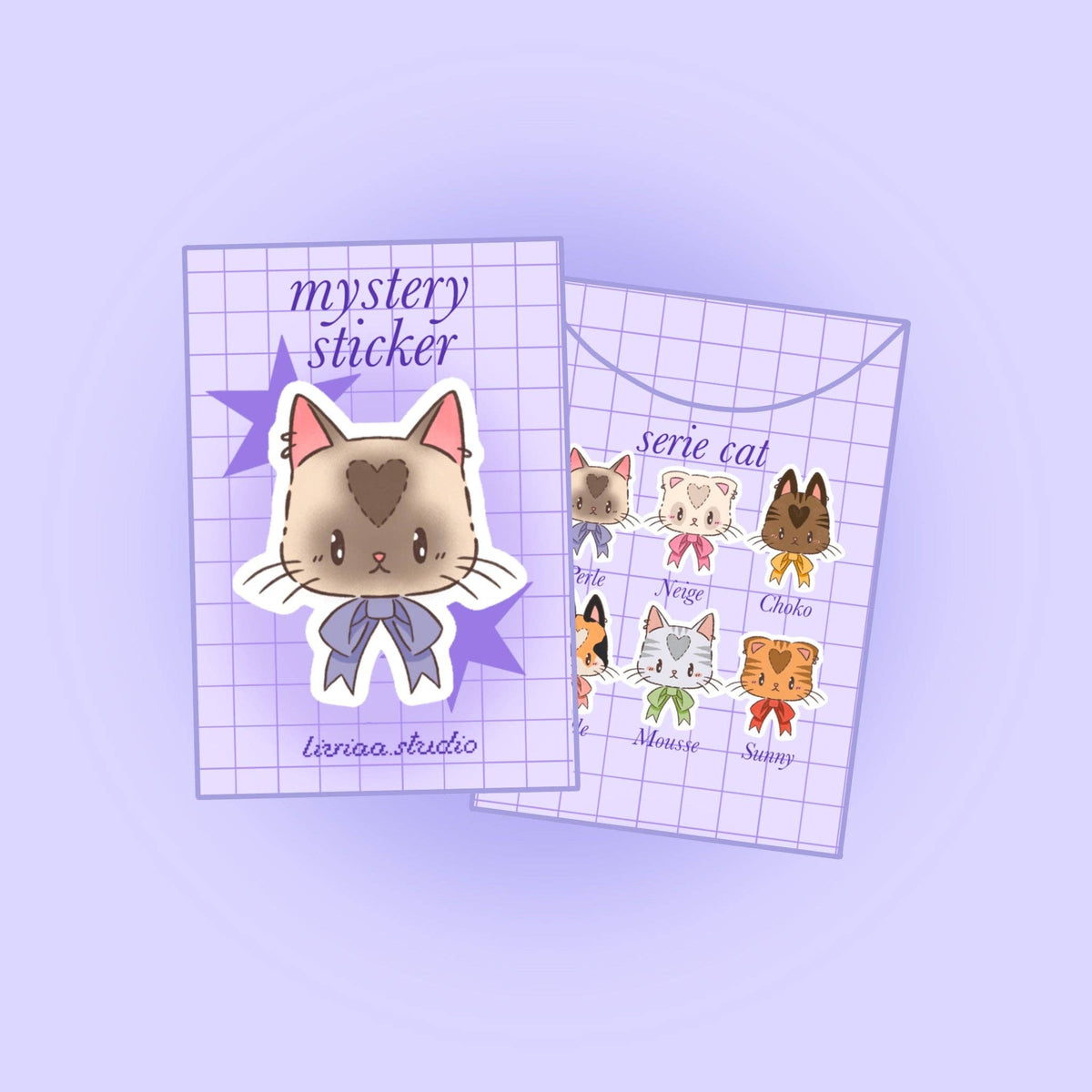 Mystery Sticker - Serie Cat