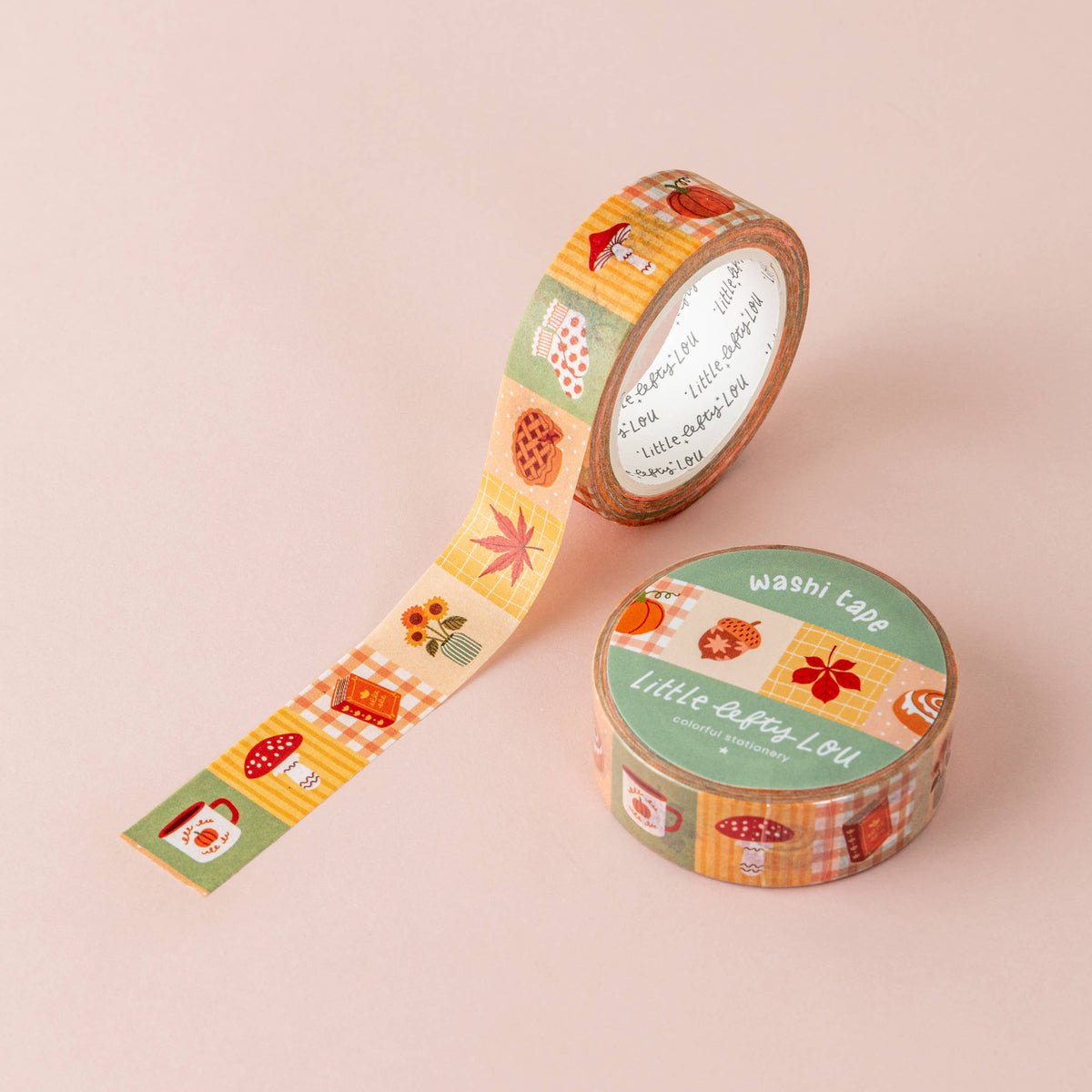 Washi Tape - Patchwork d'Automne