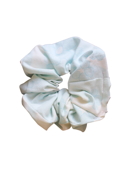 Scrunchie à fleurs pastel